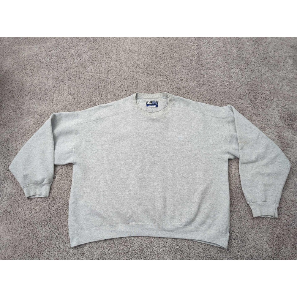 Vintage Starter Pullover‎ Mens 2XL Long Sleeve Sweatshirt Pro80 Heavyweight